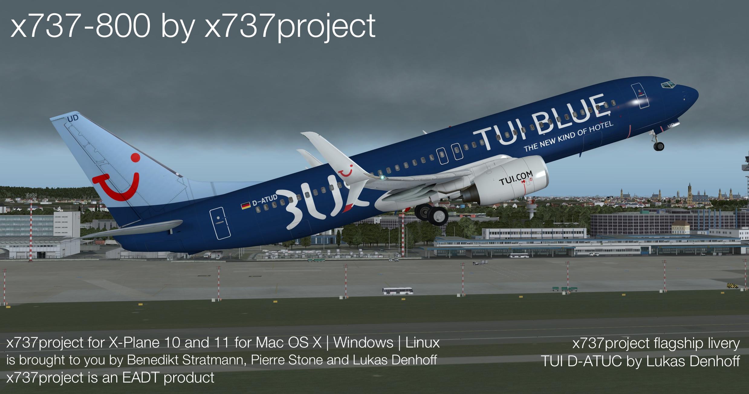 X-plane 737 max